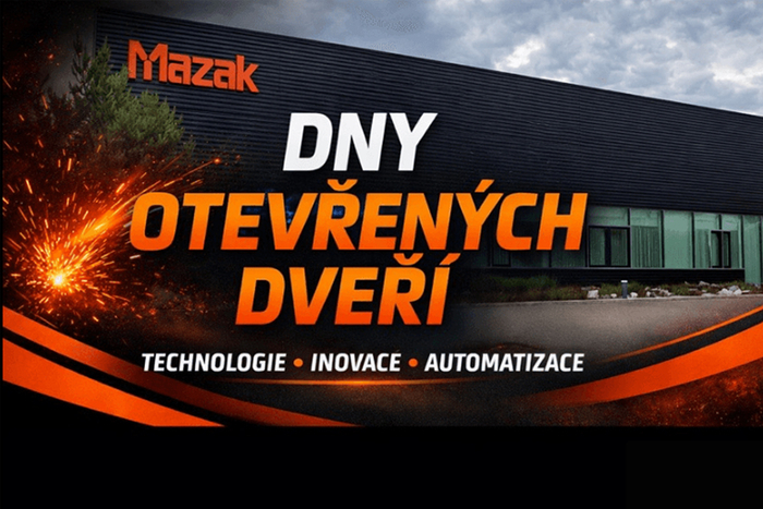 AXIOM TECH na Dnech otevřených dveří Mazak 2026 AXIOM TECH na Dnech otevřených dveří Mazak 2026